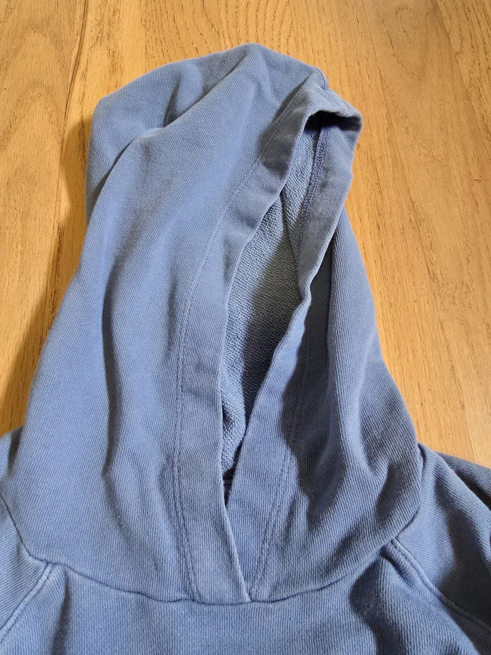 Old Navy Light Blue Hooded Pullover Sweatshirt